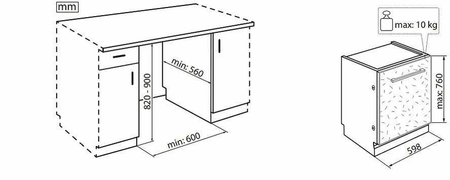 Indaplovė Whirlpool W8I HP42 L
