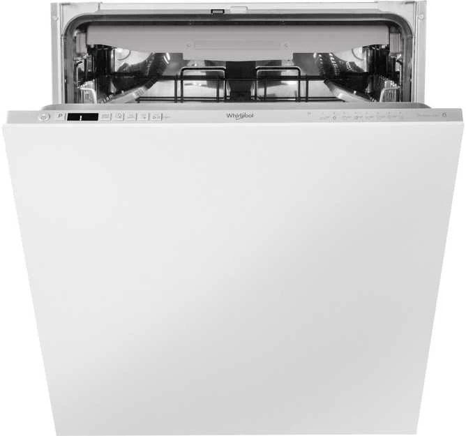 Whirlpool Įmontuojama indaplovė, sidabro spalvos, pilno dydžio (WIC 3C34 PFE S)