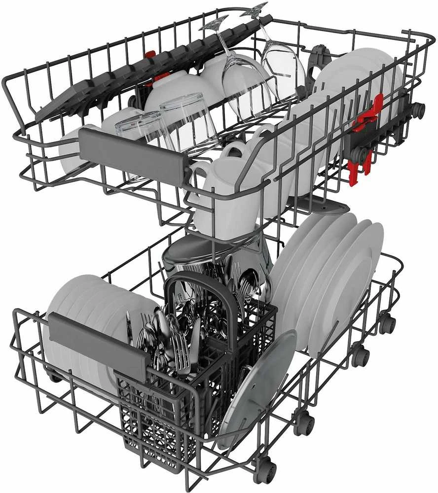 Įmontuojama indaplovė Whirlpool WSIC 3M27