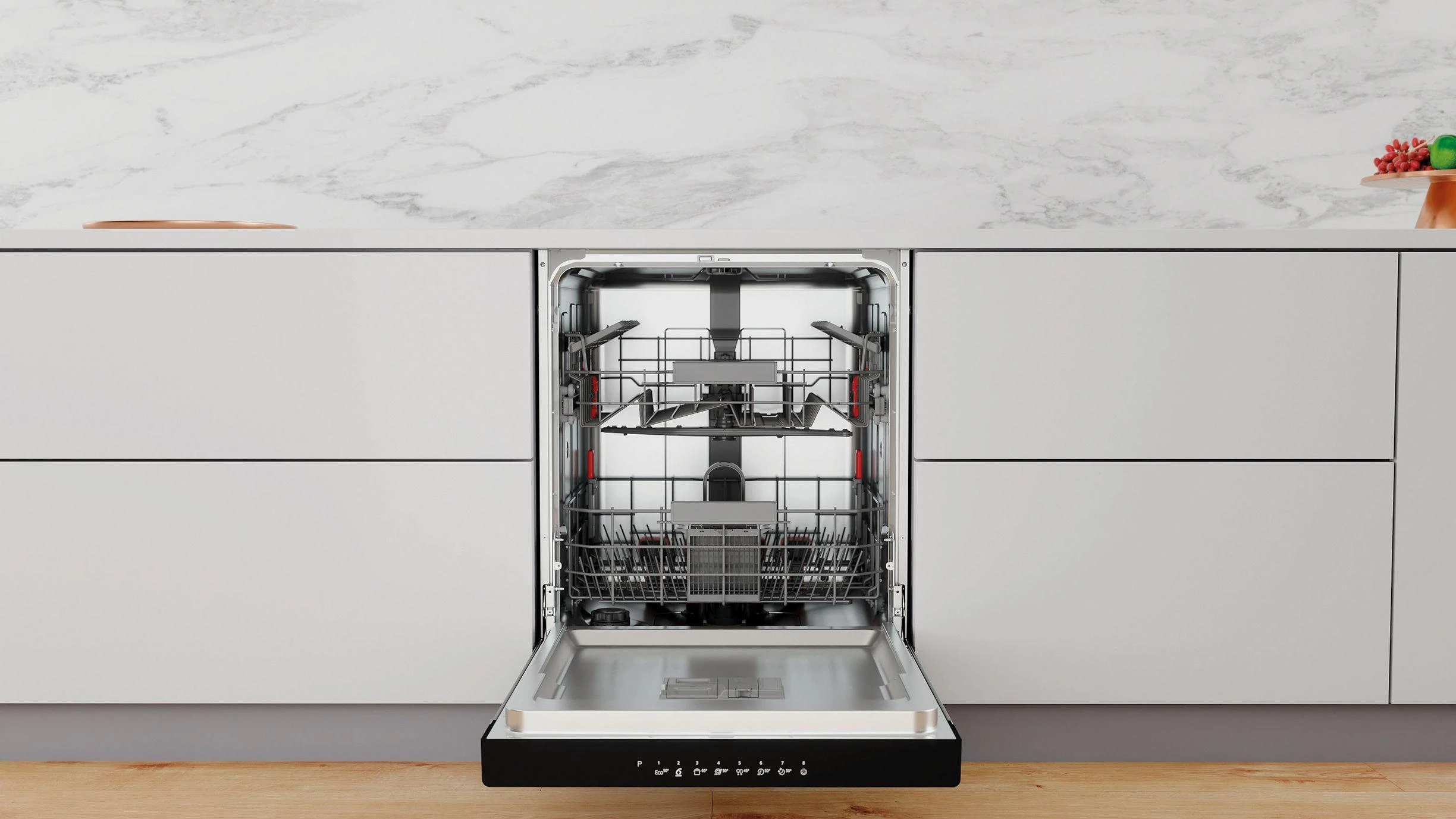 Indaplovė Whirlpool WUC 3C32 P X astianpesukone, teräs