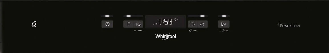 Indaplovė Whirlpool WUC 3C32 P X astianpesukone, teräs