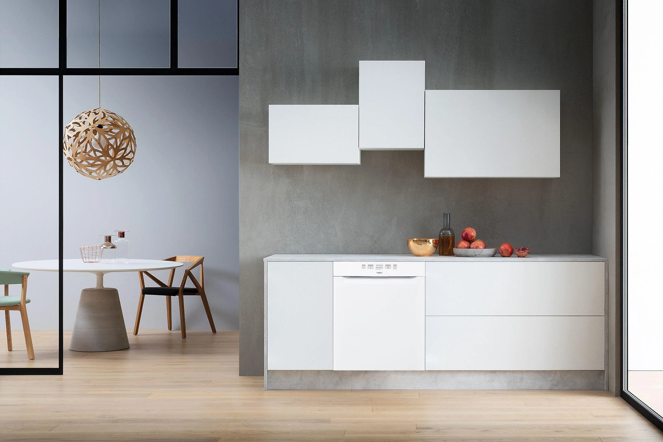 Indaplovė Whirlpool WUE 2B26 -astianpesukone, valkoinen
