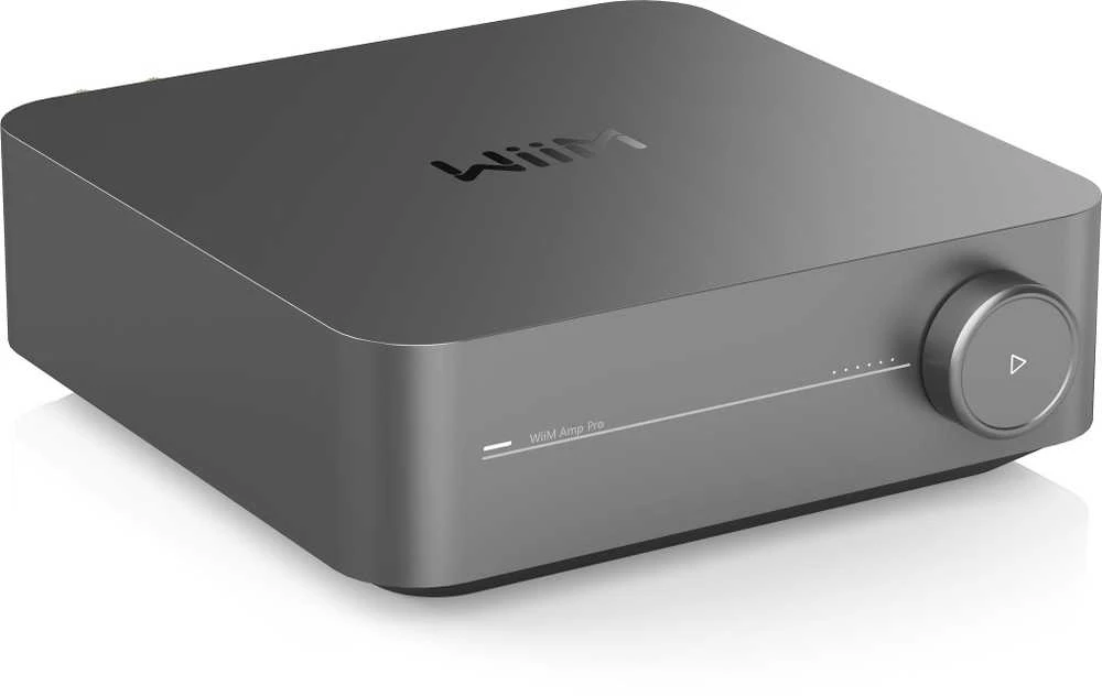 Stiprintuvas WiiM Amp Pro Dark Pilkas - Stereo Streaming Amplifier