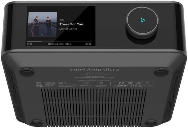 WiiM AMP ULTRA, Streaming-Verstärker, space-pilkas