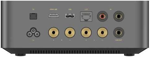 WiiM AMP ULTRA, Streaming-Verstärker, space-pilkas