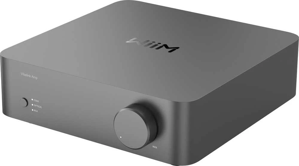 WiiM WiiM Vibelink Amp - dark pilkas - Stiprintuvas Hi-Fi