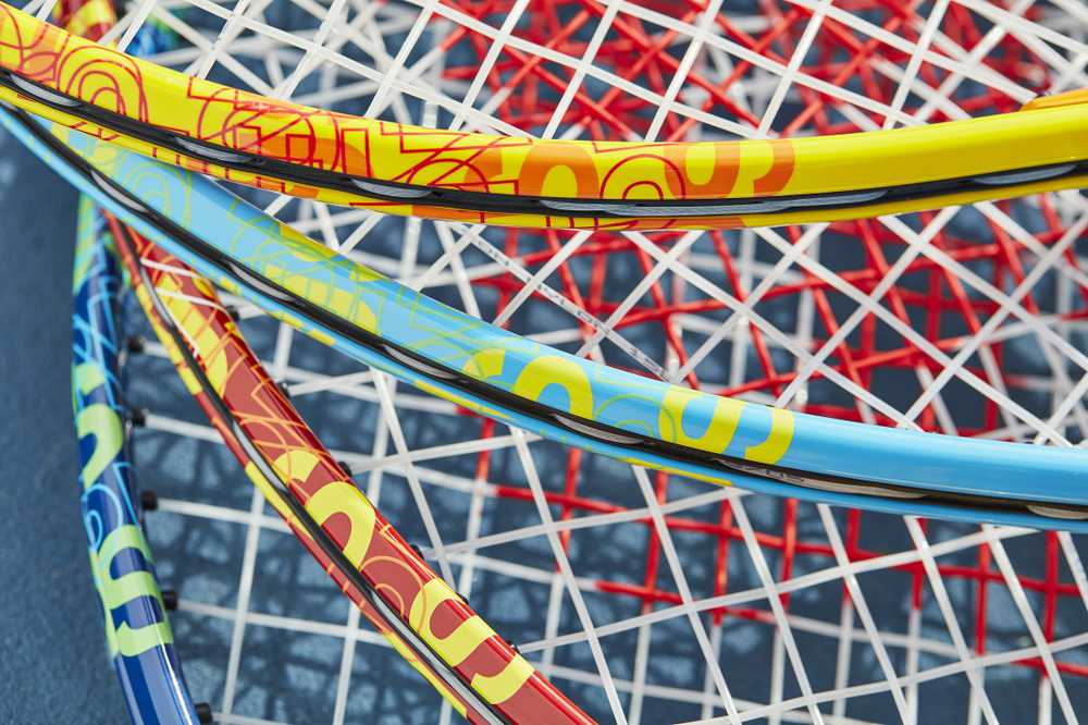 Wilson US Open JR 19 (16x17) -tennismaila, kahvakoko 0