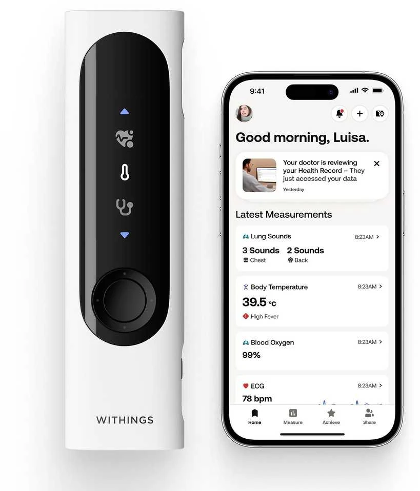 Withings BeamO 4w1 balta