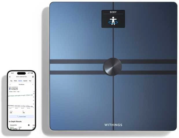 Withings Svarstyklės Body Comp - Juodos spalvos