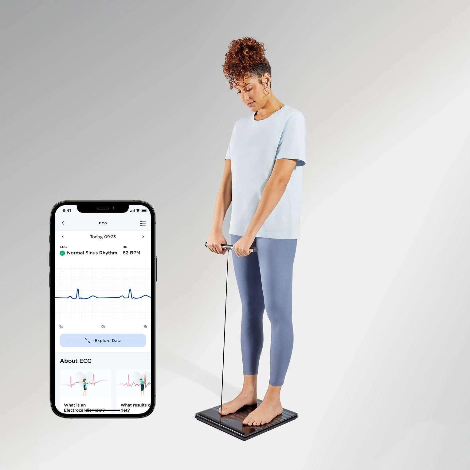 Išmaniosios vonios svarstyklės Withings Body Scan, Juodos