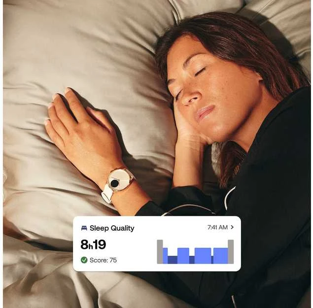 Išmanusis laikrodis Withings Scanwatch Light, 37 mm, Sidabro spalvos korpusas su pilkos spalvos dirželiu