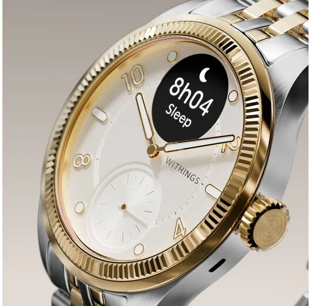 Išmanusis laikrodis Withings Scanwatch Nova Brilliant 39mm Gold