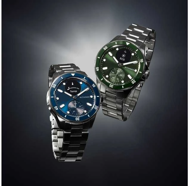 Withings ScanWatch Nova/42mm Mėlyna Išmanusis laikrodis