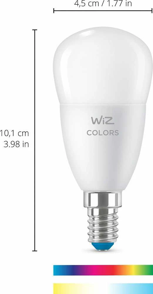 WIZ WI-FI BLE 40W P45 E14 922-65 RGB 1PF/6
