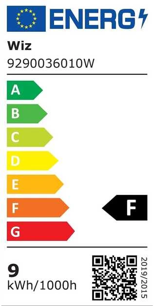 WiZ lempučių rinkinys - 8,8 W, 2200–6500 K (RGB), A60, E27, 3 vnt.