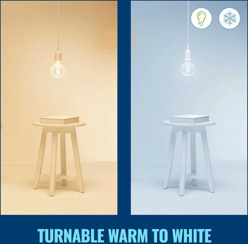 WiZ,Globe,6,3W,2200-6500 (RGB),G95,E27,1vnt šviesos šaltinis
