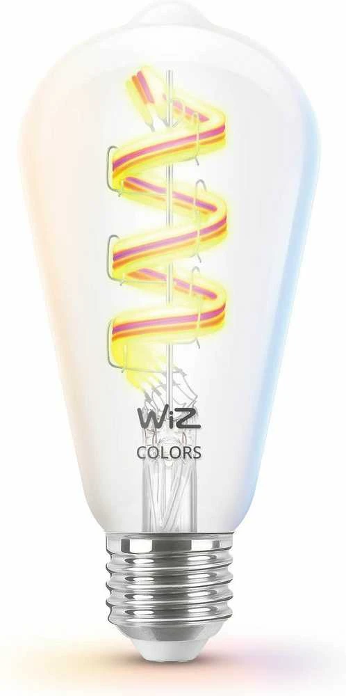 WiZ,ST64 Edison,6,3W,2200-6500 (RGB),ST64,E27,1vnt šviesos šaltinis