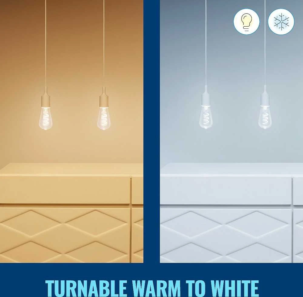 WiZ,ST64 Edison,6,3W,2200-6500 (RGB),ST64,E27,1vnt šviesos šaltinis