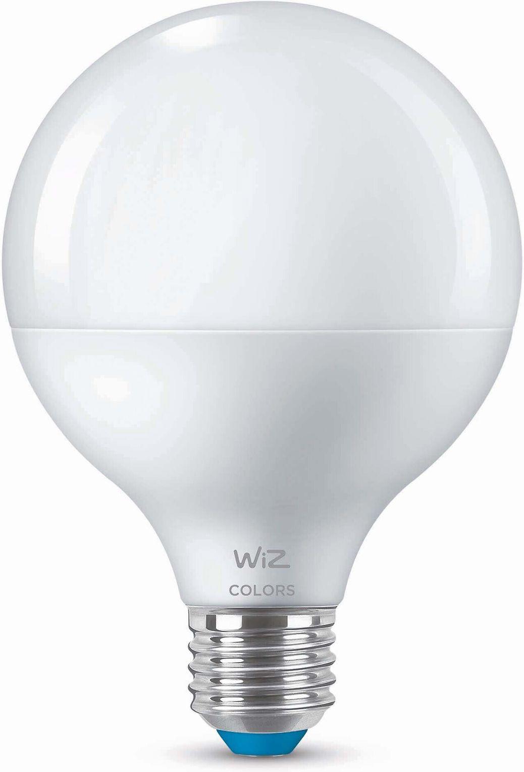WiZ lemputės sfera | 11W | 2200–6500 K (RGB) | G95 | E27 | 1 vnt.