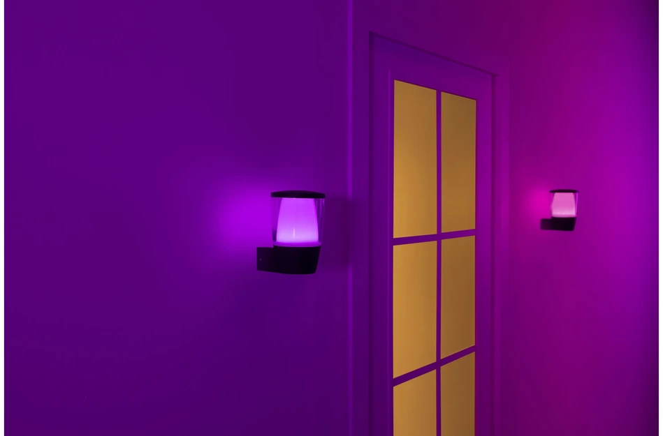 Sieninis lauko šviestuvas WiZ Smart WiFi 8,5 W | 2700–5000 K (RGB)