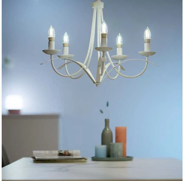 Signify WiZ - C35 Amber Candle E14 Tunable Filament - Smart Home