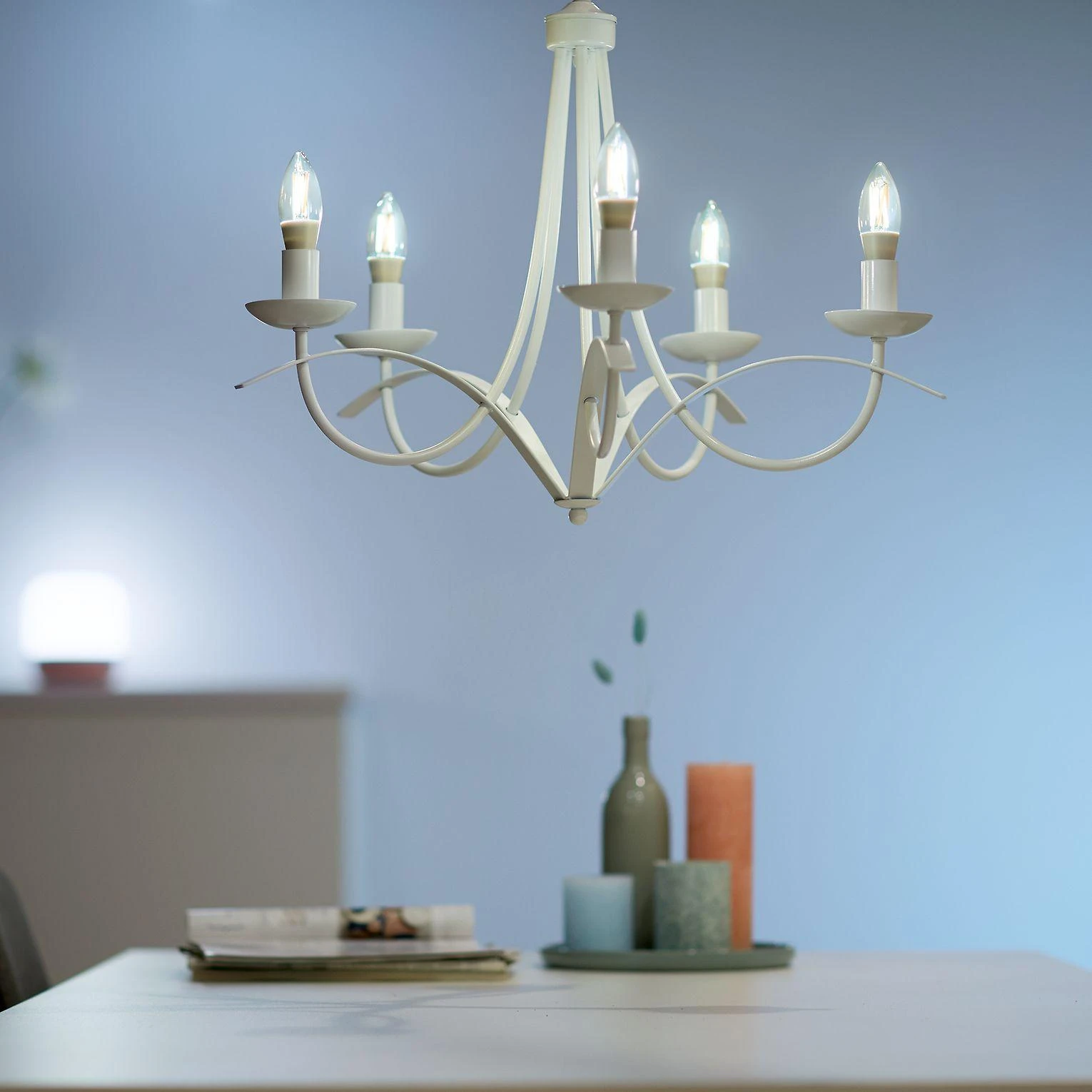 Signify WiZ - C35 Amber Candle E14 Tunable Filament - Smart Home