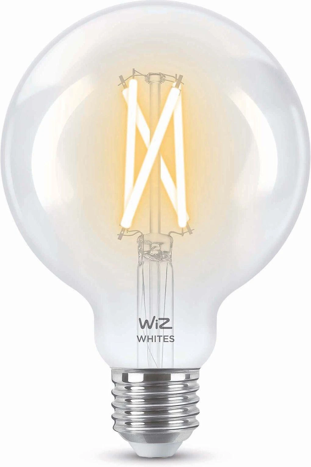 WiZ - G95 Clear Globe E27 Tunable Filament - Smart Home