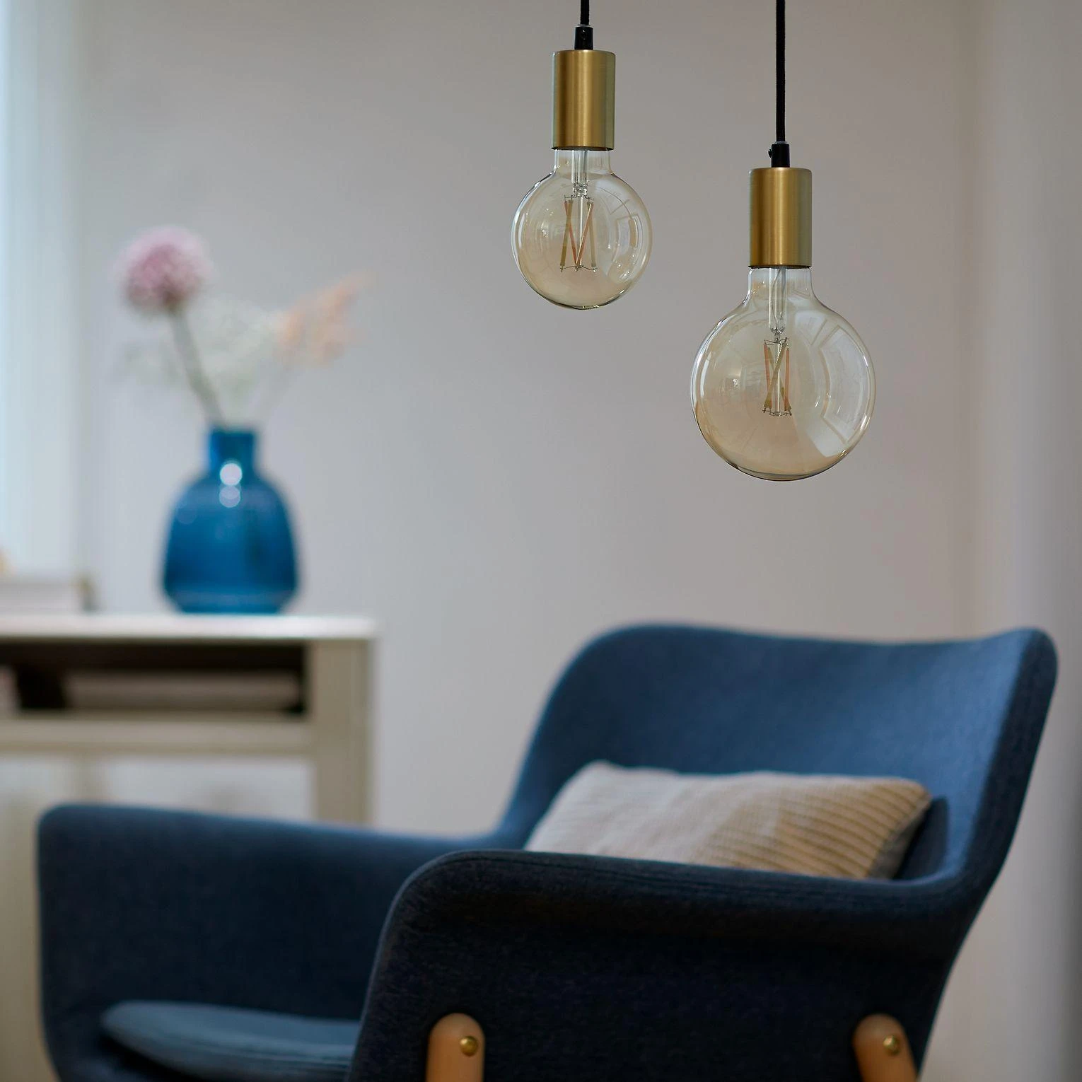 WiZ - G95 Clear Globe E27 Tunable Filament - Smart Home