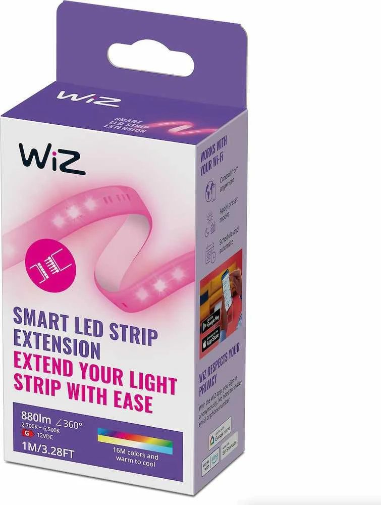 WIZ WI-FI BLE LED JUOSTELĖ 1M 880LM EXT EU