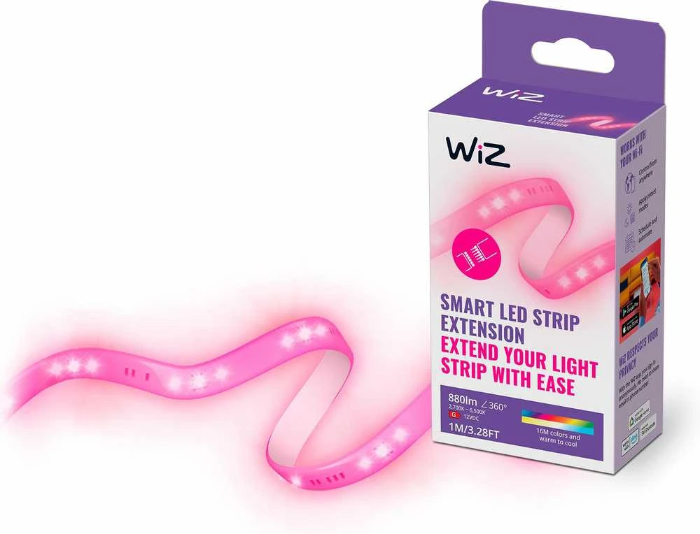 WIZ WI-FI BLE LED JUOSTELĖ 1M 880LM EXT EU