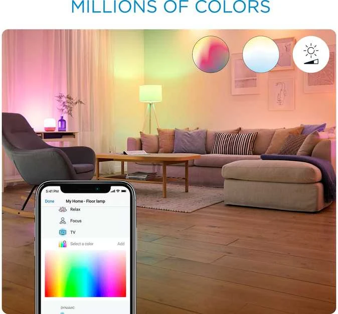 LED juosta WiZ -Wi-Fi LEDStrip 2M 1600lm StarterKit