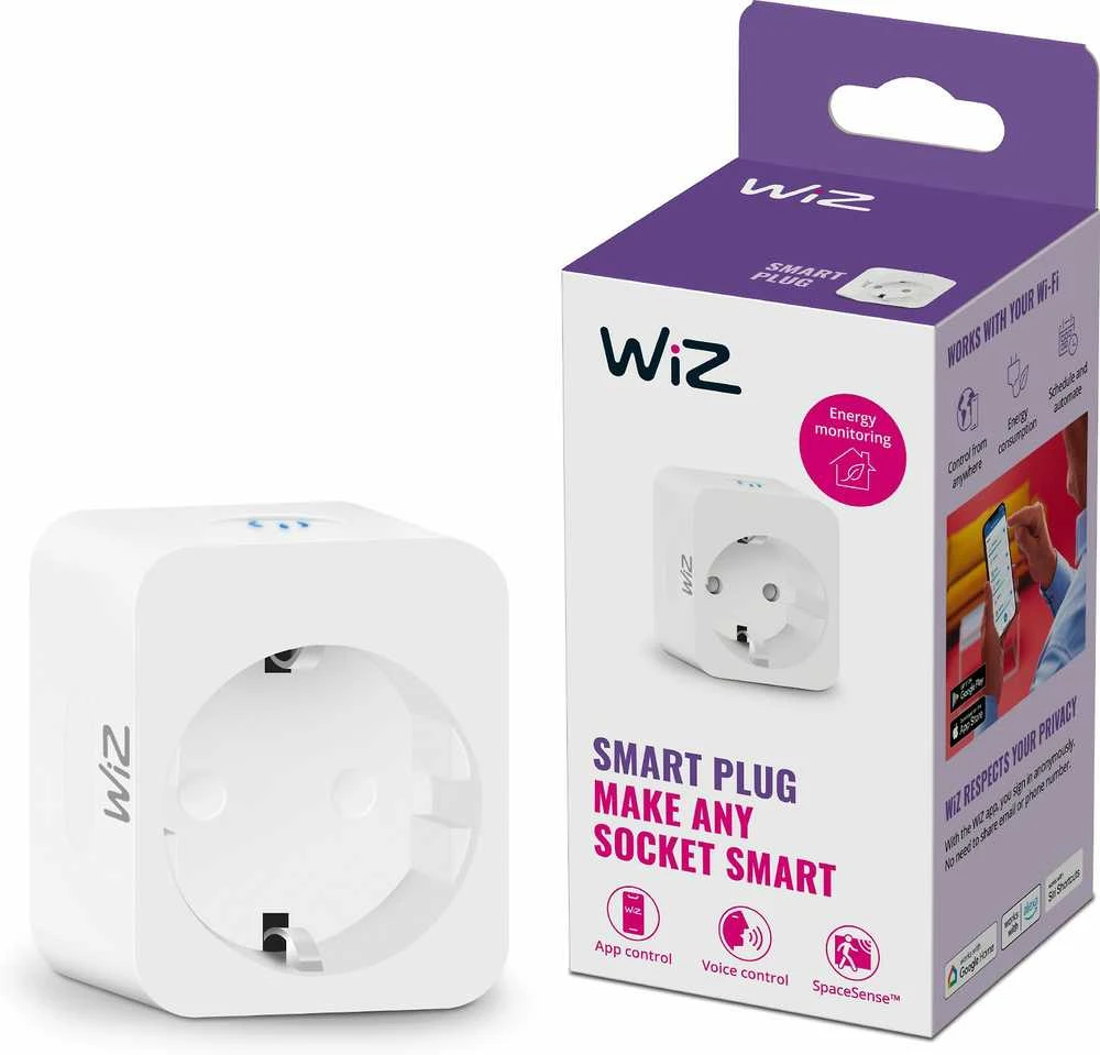 Išmanusis lizdas Wiz Smart Plug Powermeter Type-F
