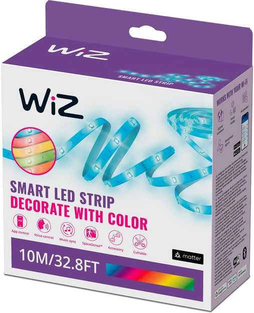 LED juostelė WiZ Smart WiFi RGB, 10m|10 W|RGB