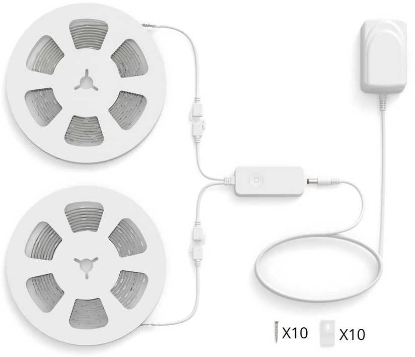 WiZ išmanioji WiFi RGBIC LED juosta, 10 m 17,9 W RGB