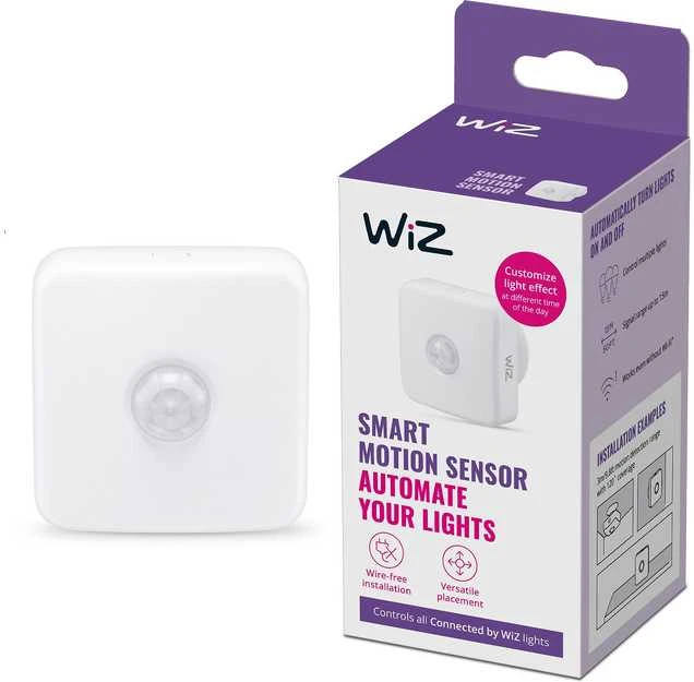 Judesių jutiklis Wiz 929002422301 3 m IP20 Wi-Fi Balta