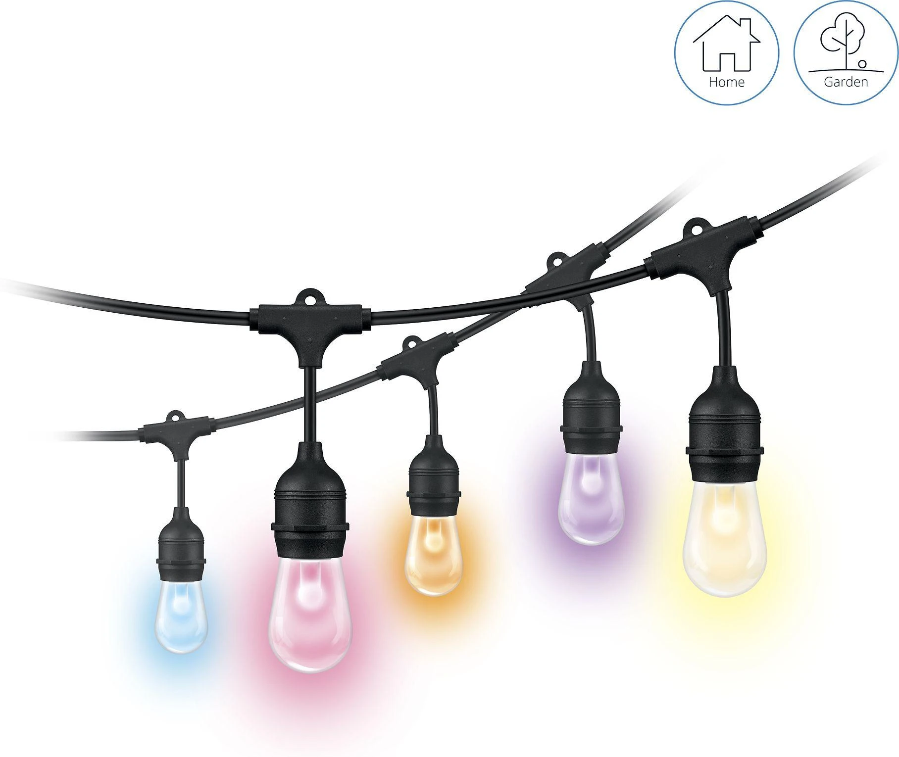 Signify/Philips WiZ – lauko šviesos styginiai EU Type C