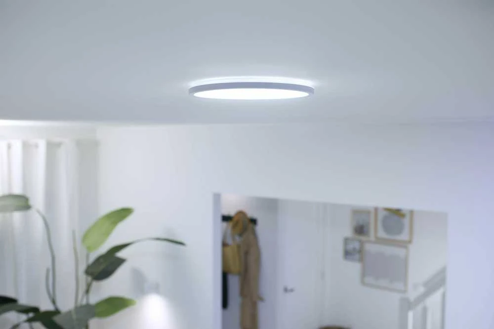 Lubinis šviestuvas WIZ SUPERSLIM CEILING 16W W RD 27-65K TW