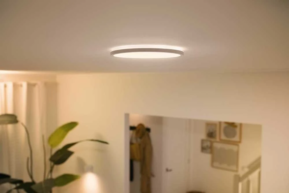 Lubinis šviestuvas WIZ SUPERSLIM CEILING 16W W RD 27-65K TW