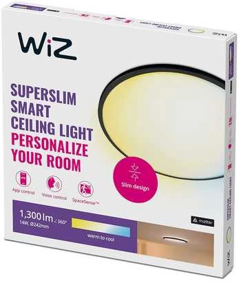 WIZ - SuperSlim WiZ lubinis šviestuvas 14W B RD 27-65K TW