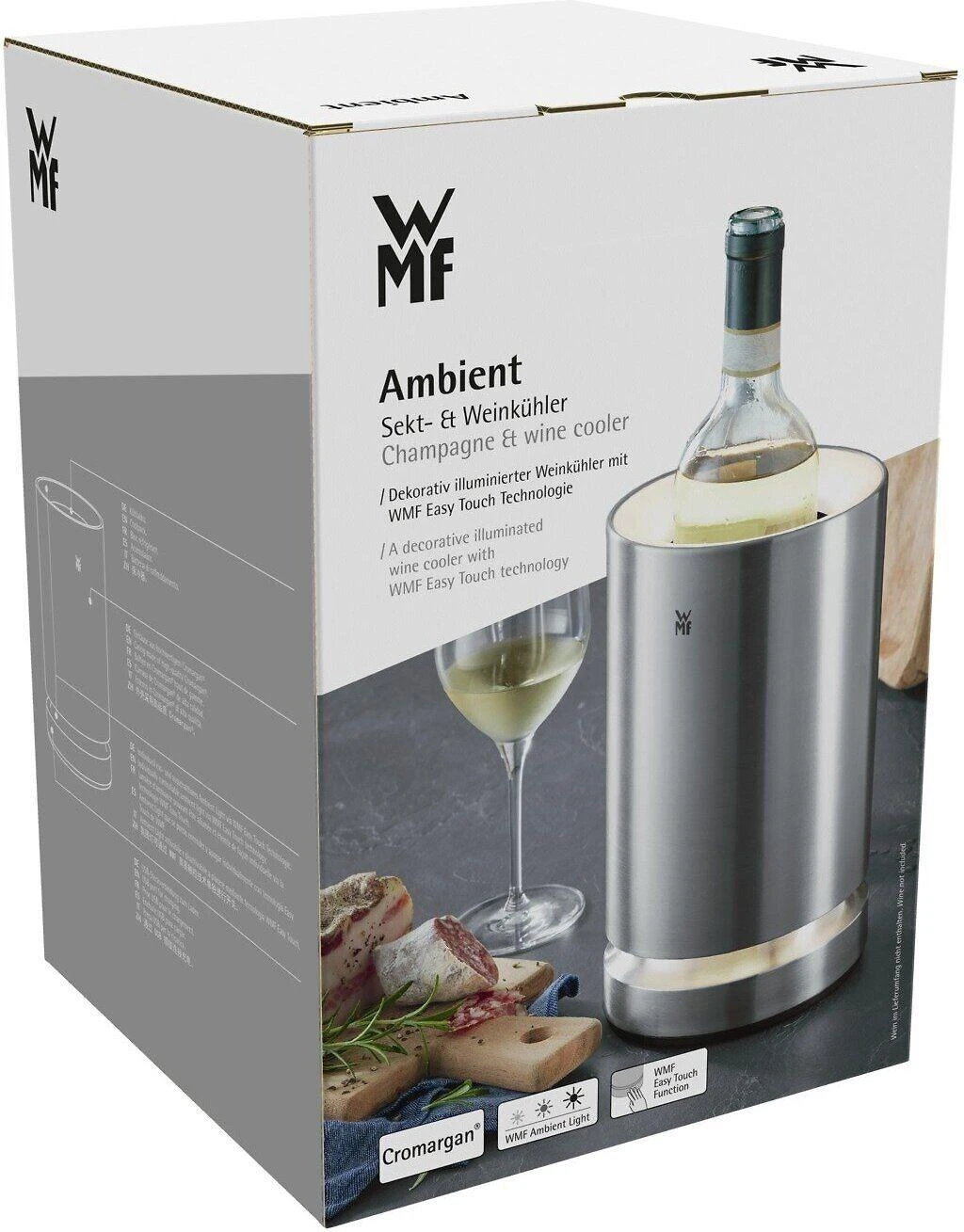 WMF Ambient šampano ir vyno butelių aušintuvas, nerūdijantis plienas