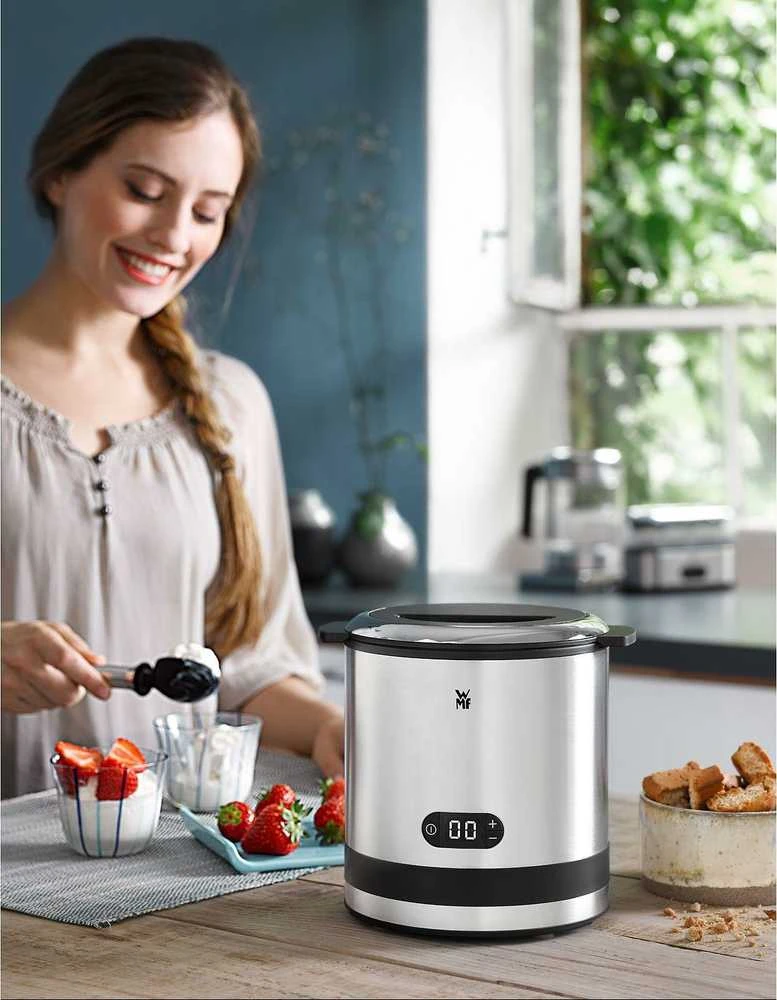 WMF KITCHENminis 3-in-1 ledų gaminimo aparatas Sidabrinis