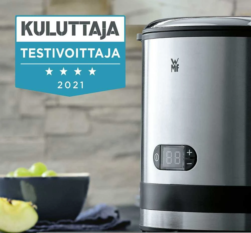 WMF KITCHENminis 3-in-1 ledų gaminimo aparatas Sidabrinis