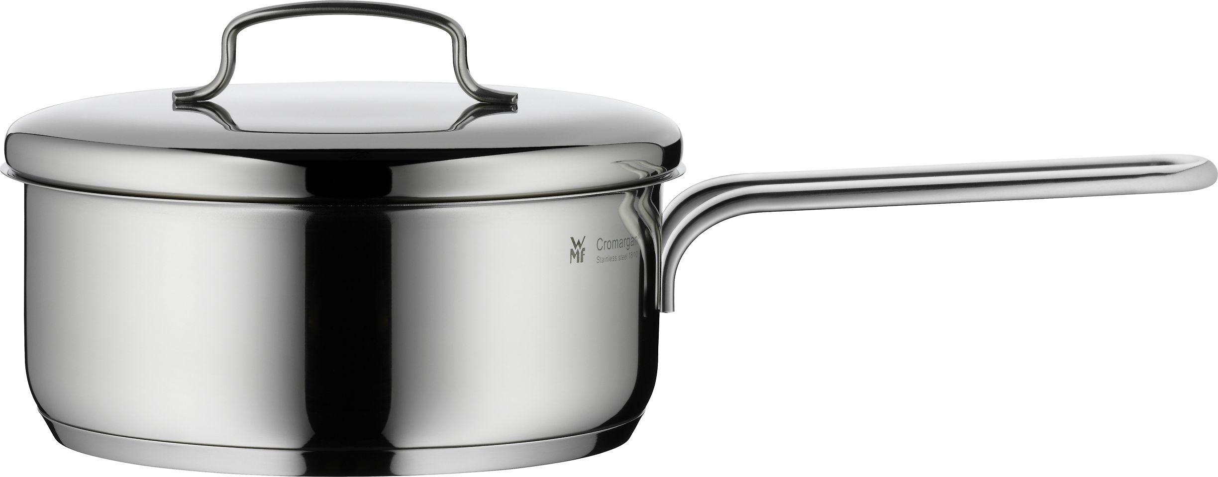 WMF Prikaistuvis MINI 1.2 L, 14 cm, Cromargan® 18/10 stainless steel, Nerūdijantis plienas, Indaplovė proof, Lid included