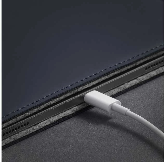 Woolnut Coated Sleeve -suojatasku 11 iPad Pro & Air, sininen