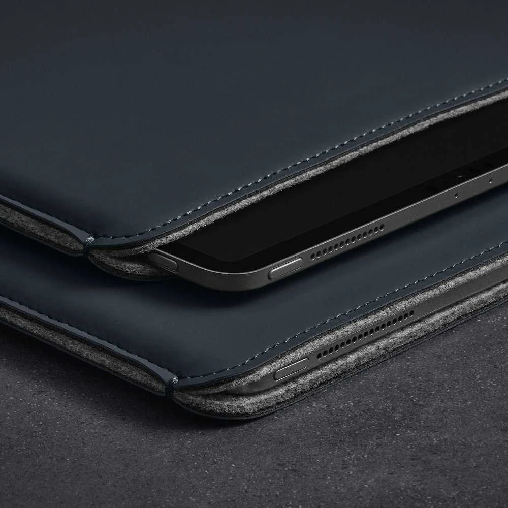 Woolnut Coated Sleeve -suojatasku 11 iPad Pro & Air, sininen