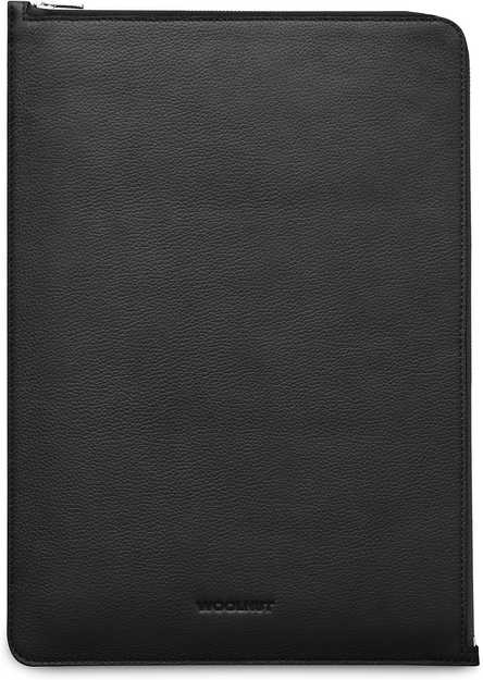 Woolnut Leather Folio -suojatasku 16 MacBook Pro, musta
