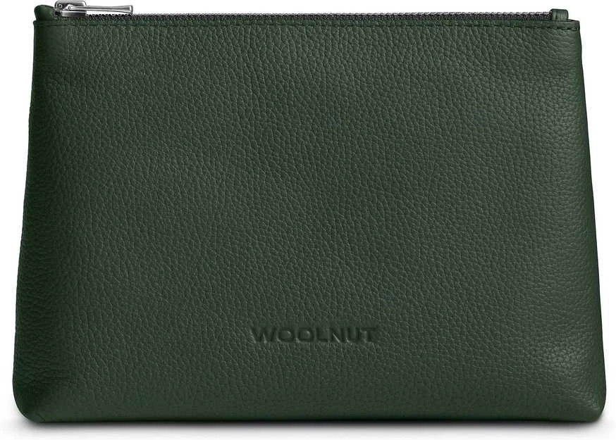 Woolnut Leather Pouch -tarvikelaukku, vihreä