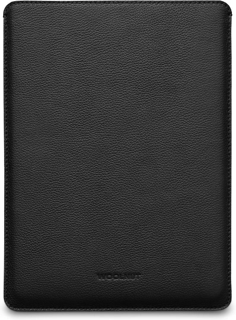 Woolnut DĖKLAS vilnonių RIEŠUTŲ odinė rankovė juoda | MacBook Pro 14 "