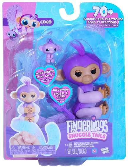 Wow Wee Fingerlings - Staigmenos uodegos - Beždžionė (602021)