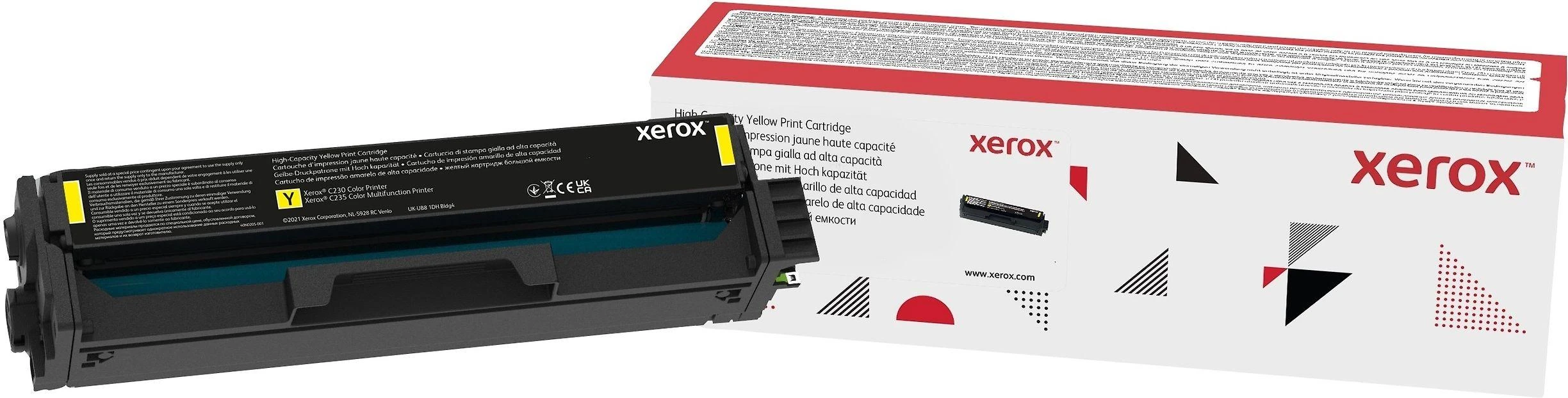 Xerox C230/C235 (006R04394) Lazerinė kasetė, Geltona